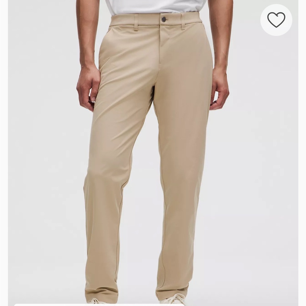 lululemon athletica Men’s Khaki Performance Chino Pants